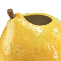Artikel Zitronen-Vase Keramik gelb H19cm mediterrane Deko