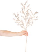 Artikel Künstlicher Zweig mit kleinen Beeren 85cm champagnerfarben