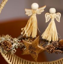 Artikel Adventsdeko Engel Deko Blumenstecker 5×11cm 12 St