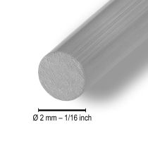 Artikel Aludraht 2mm Silber 60m 500g - Basteldraht, Floristendraht, Modellbau, Schmuckdesign