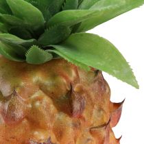 Artikel Künstliche Ananas aus Kunststoff 26cm – Deko-Frucht in Orange und Grün für Innenbereiche