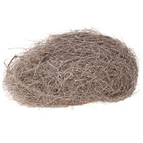 Artikel Natürliches Bastelmaterial Palmfasern Weiß Gewaschen, 1kg Palmyrapalme für Deko & Handwerk