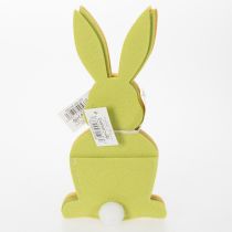 Artikel Bestecktasche Hase für festliche Tischdekoration zu Ostern und Feierlichkeiten 26cm 4St