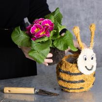 Artikel Bienenfigur aus Naturmaterialien mit süßem Design für Kinderzimmer 24cm 2St