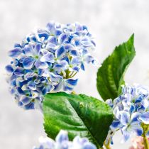 Artikel Hortensienzweig künstlich Blau 80cm 2 Stück
