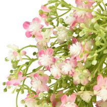 Artikel Künstlicher Blumenkranz aus Schleierkraut Ø 30 cm in Weiss und Rosa