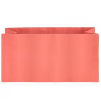 Artikel Blumentüte extra lang mit Folieneinsatz 24x12cm Lachs Pink 6 Stück