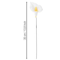 Artikel Künstliche Calla am Draht Weiss 35cm 50 Stück