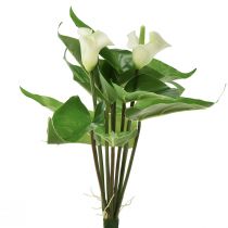 Artikel Calla Lilie Kalla Kunstblumen Weiß Exotische Blumen 34cm