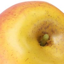 Artikel Deko Apfel Gelb und Rot Deko Obst Lebensmittelattrappe Ø9cm