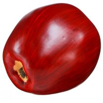 Artikel Deko-Apfel aus Kunststoff, Ø 8 cm, H 9,5 cm, Rot, 4 Stück