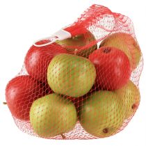 Artikel Deko Apfel Rot Grün Künstliches Obst Ø5,5cm H5cm 12 St