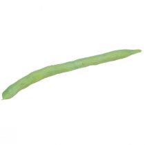 Artikel Deko-Bohnen aus Kunststoff, Künstliches Gemüse, Grün, 17 cm, Real-Touch-Effekt, 6er-Set