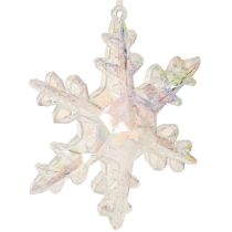 Artikel Deko-Schneeflocken Kunststoff Irisierend Ø14–15cm 2er-Set