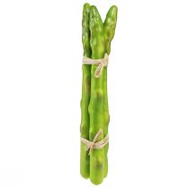 Artikel Deko Spargel Grün Künstliches Gemüse L22cm Ø1,5cm 3St