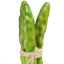 Artikel Deko-Spargel-Grün Kunstgemüse Kunststoff L22cm Ø1,5cm 3er-Set