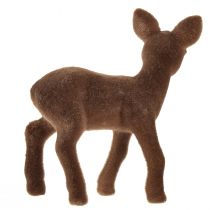 Artikel Dekofigur Rehkitz beflockt Braun 10,5 cm 6er-Set