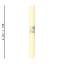 Artikel Floristen-Krepppapier 50×250 cm Champagner für Dekorationen und Bastelarbeiten