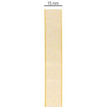 Artikel Geschenkband gepunktet perfekter Abschluss für Geschenkpäckchen und Geschenkboxen 1,5cm 20m