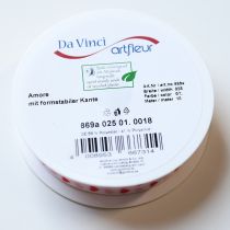 Artikel Geschenkband Herzen ideal für kreative Verpackungsideen und persönliche Geschenke 2,5 cm 15m