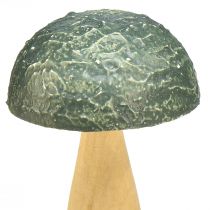 Artikel Holz-Deko-Pilze 11x7,5cm Sortiert Herbstfarben Set 3-Stück