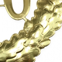 Jubiläumszahl 90 in Gold Ø40cm