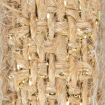 Artikel Juteband Dekoband Gold Natur 12mm 10m für Dekorationen