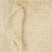 Artikel Jutebeutel mit Kordelzug 20×10×30cm Naturfarben wiederverwendbar