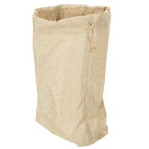 Artikel Jutetasche Geschenkbeutel mit Kunststofffolie 28×10×40cm Naturfarben