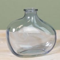 Artikel Kleine Glasvase Blau Mini 11×6×10 cm 3er-Set für Dekoration