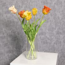 Artikel Künstliche Tulpen in Orange, 53 cm, für Dekoration und kreative Gestaltung