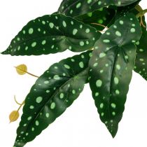 Artikel Künstliche Begonien Kunstpflanze Grün, Dunkelgrün 42×28cm