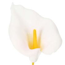 Artikel Kunstblume Calla Weiss mit Gelbem Stempel 35 cm im 10er-Set
