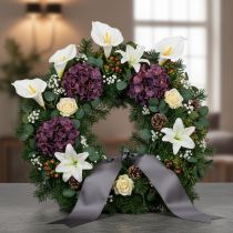Artikel Kunstblume Calla Weiss mit Gelbem Stempel 35 cm im 10er-Set