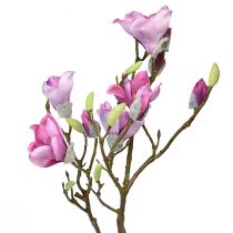 Artikel Kunstblume Magnolienzweig, Magnolie Pink Rosa 92cm