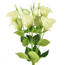 Artikel Kunstblumen Eustoma Lisianthus Gelb Grün 52cm 5 St