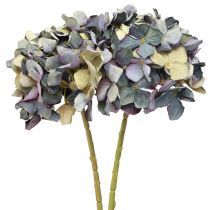 Artikel Künstliche Hortensien Blau Ø15 cm L58 cm 2er-Set