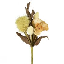 Artikel Kunstblumenstrauss Rose und Hortensie 38cm Vintage-Deko Dry Look