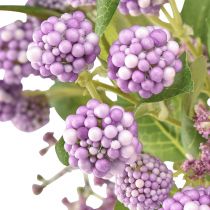 Artikel Kunstblumenstrauß Seidenblumen Lila Deko 51cm