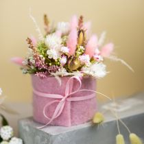 Artikel Lagurus Getrocknet Hasenschwanzgras Pink Deko Trockenblumen 65-70cm 100g