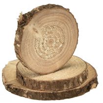 Artikel Mini Holzscheiben Natur Ø 3-6 cm 600 g für Bastelarbeiten und Dekoration