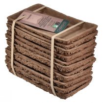 Artikel Oasis Biolit Unterlage für Steckschaum-Ziegel 25×14×2cm, 11 Stück - Nachhaltige Blumengestecke Floristik Zubehör