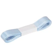 Artikel Dekoband Hellblau Geschenkband mit Webkante 15 mm x 3 m