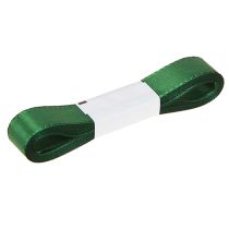 Artikel Dekoband Grün mit Webkante 15mm x 3m, Dunkelgrün, 10 Stück