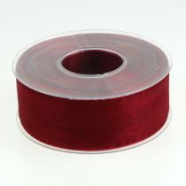 Artikel Organzaband Band aus Organza Stoff Bordeaux 40mm 50m