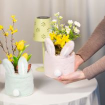 Artikel Osterdeko Hasen Aufbewahrung Körbchen für Geschenke und Wohnzimmer 18cm 2St