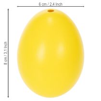 Artikel Ostereier Dekoration aus echten Gänseeiern 8cm Pastellfarben 10 Stück