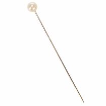 Artikel Perlkopfnadeln Metall Kunststoff Ø6mm 65mm Champagner für Floristik