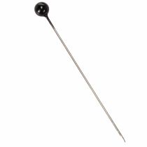 Artikel Perlkopfnadeln Metall Ø6mm 65mm Schwarz für Floristik und Bastelarbeiten