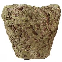 Artikel Pflanztopf rustikal Wald Optik Übertopf Ø12,5cm H12cm 6St